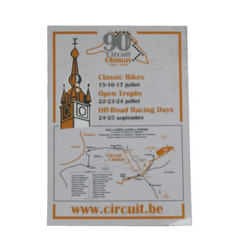 Carte postale - 90 ans du Circuit