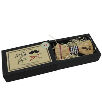 Noeud Papillon en bois