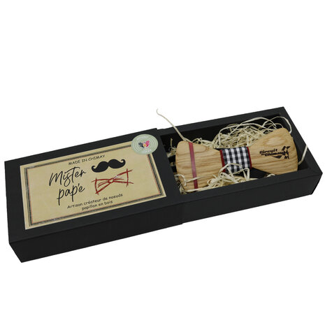 Noeud Papillon en bois